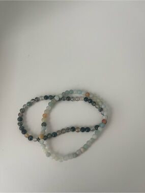 Crystal gemstone bracelets